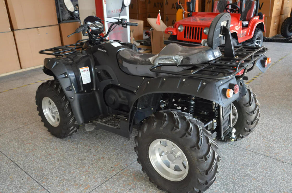 4 Wheels Gas Sport ATV Quad Bike 500cc 4X4 With CE,CVT transmission with electric start