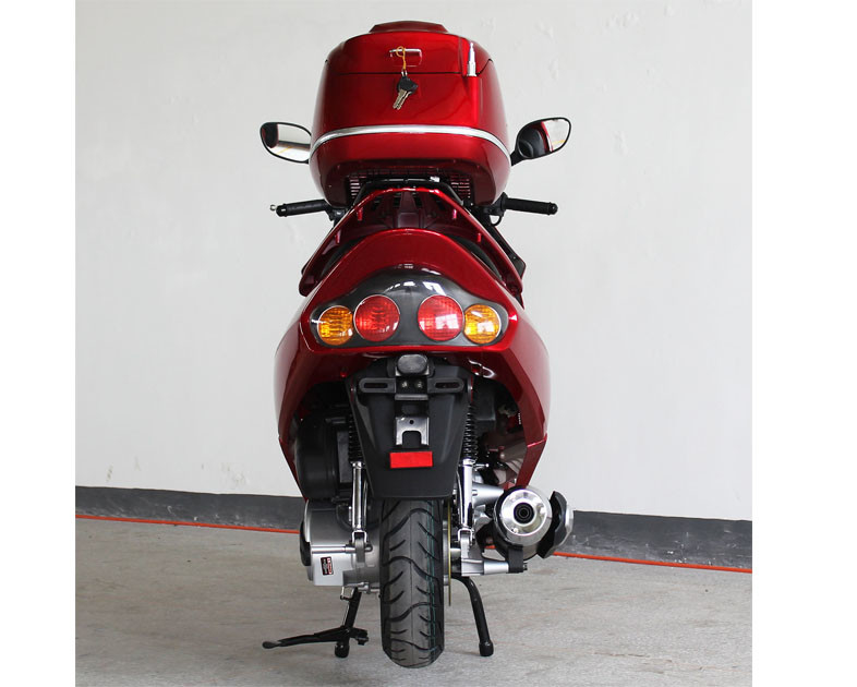 300cc 1 Cylinder 4 Stroke Adult Motor Scooter Liquid Cool Belt Drive Front Disc / Rear Disc