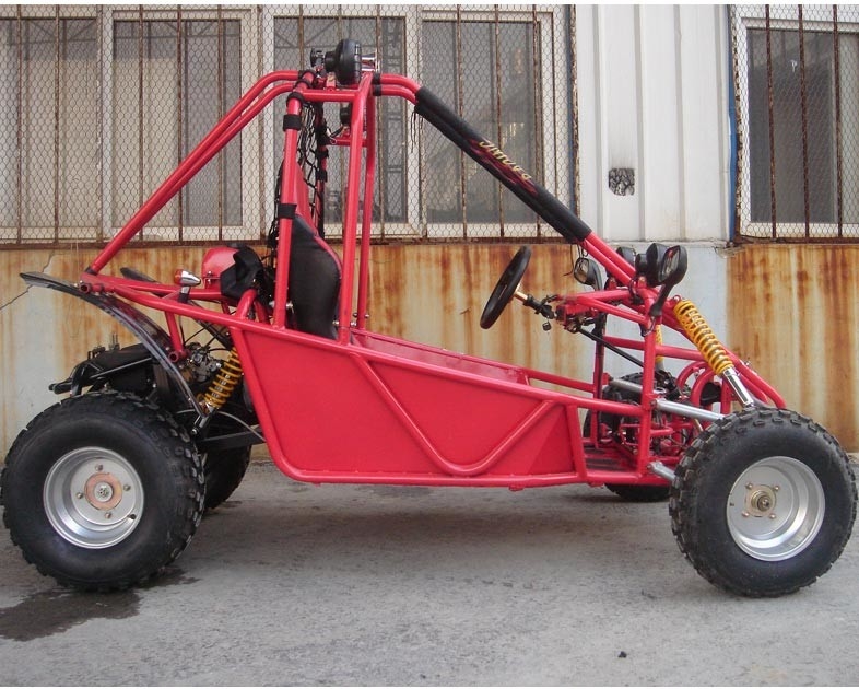 Large Size Go Kart Buggy 150CC With CVT Air Cooled Electric Start Foot Brake