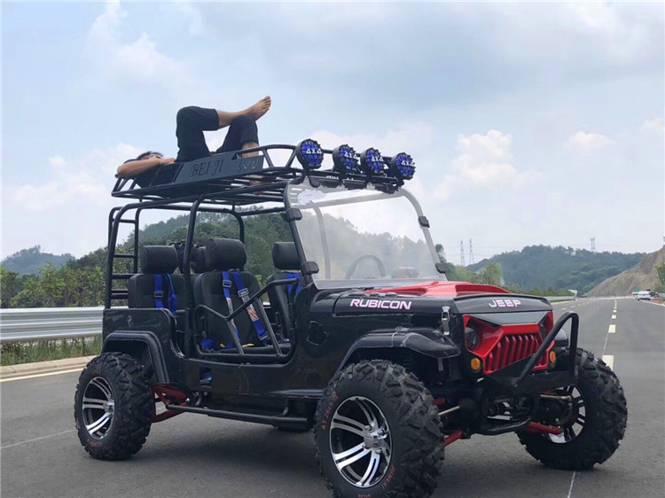 4 Seats Go Kart Buggy Adult Toyota Jeep Go Kart 300cc With Auto Transmission