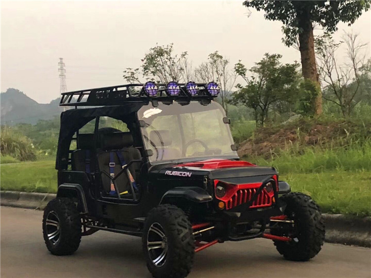 4 Seats Go Kart Buggy Adult Toyota Jeep Go Kart 300cc With Auto Transmission