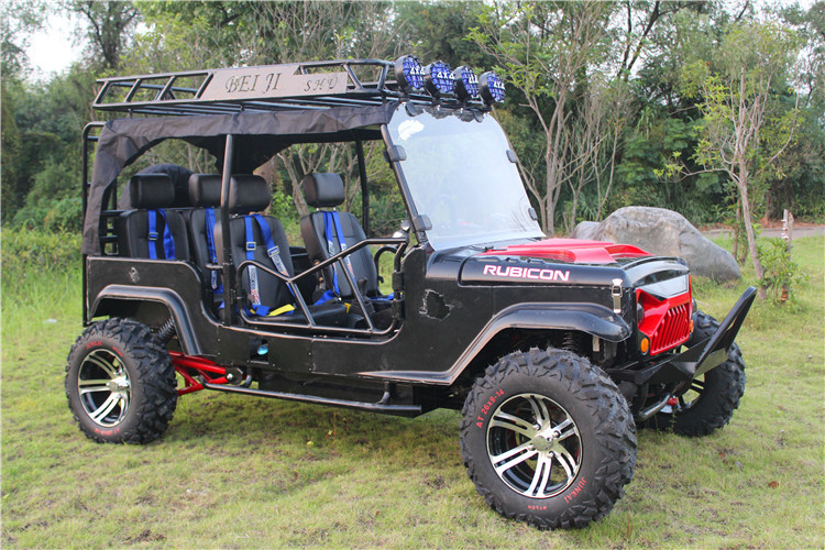 4 Seats Go Kart Buggy Adult Toyota Jeep Go Kart 300cc With Auto Transmission