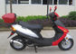 Air Cooled Mini Bike Scooter 50cc Red Full Aluminum Adult Electric  Motorcycle