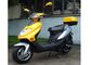 125cc Adult Motor Scooter 4 Stroke 1 Cylinder Aluminum Rim Four Color With Big Rear Box