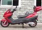 Red Motor Powered Scooter With Hand Brake , Motor Scooter 150cc With Strong Light
