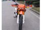 Orange Gas Powered Dirt Bikes 250cc4 Stroke Singe Cylinder With 12L Tank