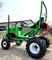 Mini Farm Tractor With Reverse 125cc One Man Golf Cart Jeep Fully Auto With Hitch Lights