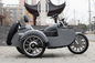 Manual Clutch 400cc Electric Motorcycle With Sidecar Single Cylinder Engine