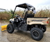 400cc 4x4 UTV 2 Seater With Snow Plow Gas Golf Cart ATV Utility Vehicle 25.5HP 2WD/4WD