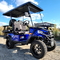48V Electric Golf Cart 4 Seater Lifted Renegade Edition Utility Golf UTV - Blue
